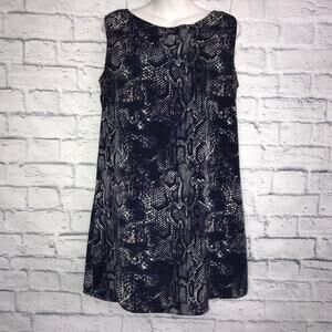 BUDDY LOVE Snakeprint Trapeze Dress